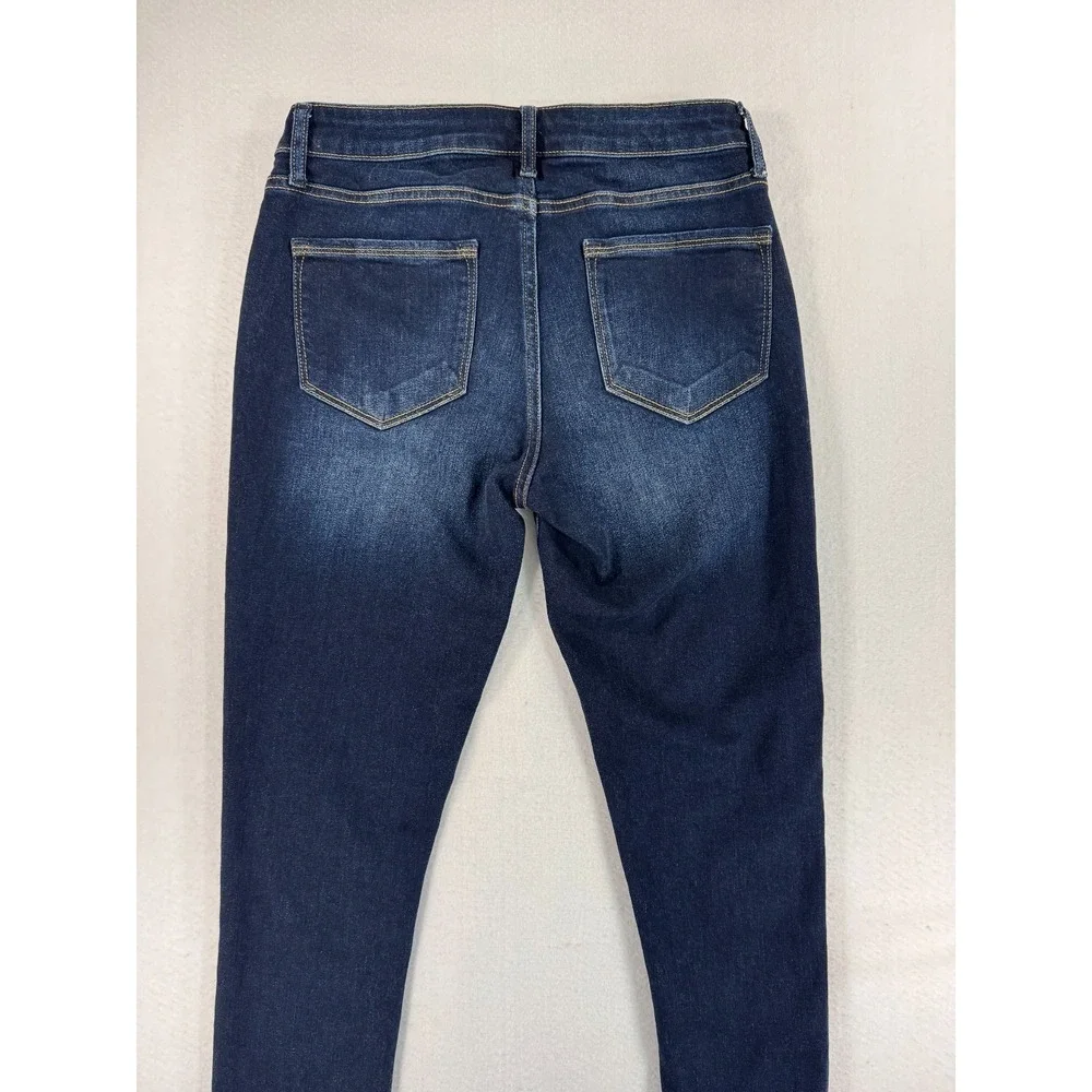 Arizona Jean Co. Women's Size‎ 9 Skinny Blue Jeans Stretch Denim Mid Rise